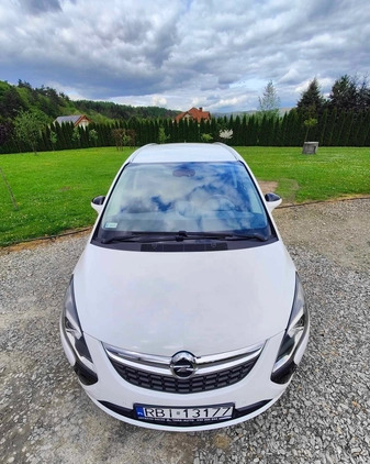 Opel Zafira cena 34900 przebieg: 180200, rok produkcji 2015 z Goniądz małe 529